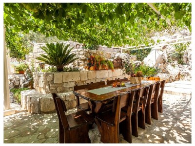 Holiday house Comfortable and spacious house with terrace and sea view Orebić, Pelješac K-20612 - Outdoor photo 9