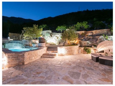 Holiday house Comfortable and spacious house with terrace and sea view Orebić, Pelješac K-20612 - Outdoor photo 14