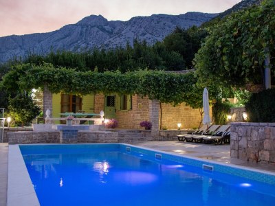 Holiday house Comfortable and spacious house with terrace and sea view Orebić, Pelješac K-20612 - Outdoor photo 15