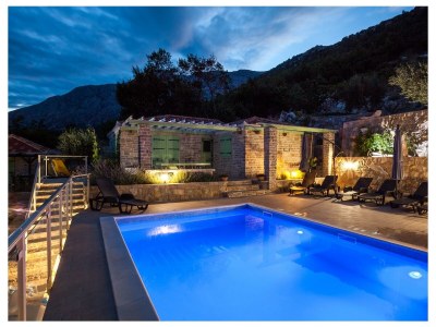 Holiday house Comfortable and spacious house with terrace and sea view Orebić, Pelješac K-20612 - Outdoor photo 22