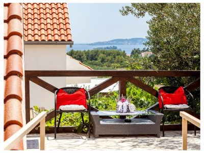 Holiday house Comfortable and spacious house with terrace and sea view Orebić, Pelješac K-20612 - Outdoor photo 85