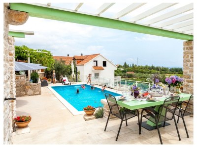 Holiday house Comfortable and spacious house with terrace and sea view Orebić, Pelješac K-20612 - Outdoor photo 87