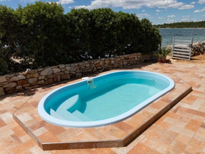 Apartment Studio flat near beach Cove Modrave, Šibenik AS-20191-a - Outdoor photo 7