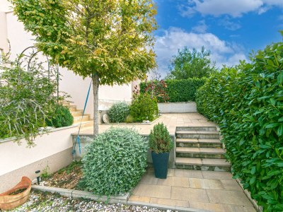 Apartment One bedroom apartment with terrace and sea view Brela, Makarska A-20221-a - Outdoor photo 2