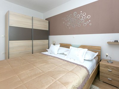 Apartment One bedroom apartment with terrace and sea view Brela, Makarska A-20221-a - Outdoor photo 12