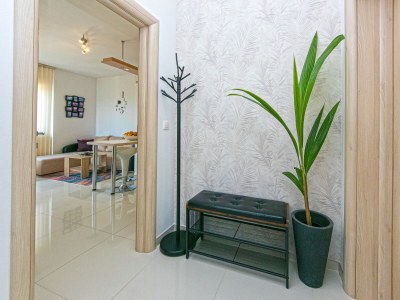 Apartment One bedroom apartment with terrace and sea view Brela, Makarska A-20221-a - Outdoor photo 18