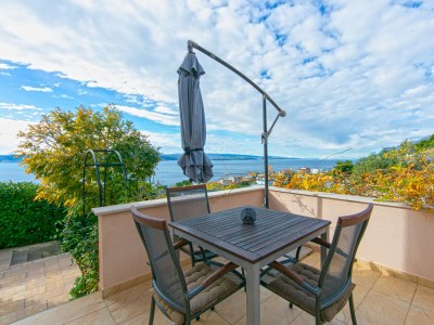 Apartment One bedroom apartment with terrace and sea view Brela, Makarska A-20221-a - Outdoor photo 19
