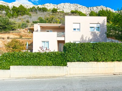 Apartment One bedroom apartment with terrace and sea view Brela, Makarska A-20221-a - Outdoor photo 23