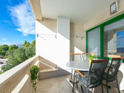 Apartment Two bedroom apartment with terrace and sea view Brela, Makarska A-20223-a - Outdoor photo 28