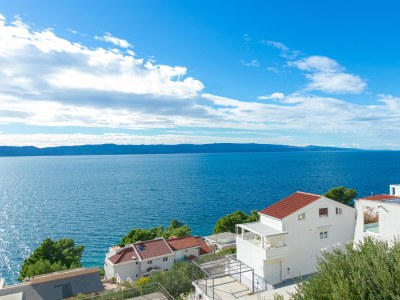 Apartment Two bedroom apartment with terrace and sea view Brela, Makarska A-20223-a - Outdoor photo 29