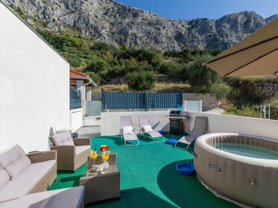 Apartment Two bedroom apartment with terrace and sea view Omiš A-20689-a - Outdoor photo 43