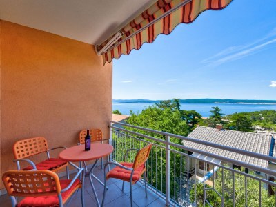 Apartment One bedroom apartment with balcony and sea view Dramalj, Crikvenica A-20803-a - Outdoor photo 14