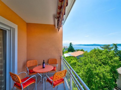 Apartment One bedroom apartment with balcony and sea view Dramalj, Crikvenica A-20803-a - Outdoor photo 15