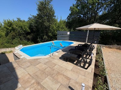 Holiday house Two bedroom house with terrace and sea view Risika, Krk K-20848 - Outdoor photo 2