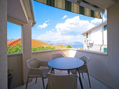 Apartment Two bedroom apartment with terrace and sea view Postira, Brač A-22030-a - Outdoor photo 25