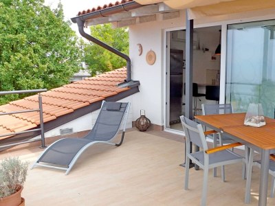 Apartment One bedroom apartment with terrace and sea view Njivice, Krk A-21767-a in Njivice - Apartment