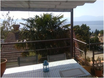 Apartment One bedroom apartment with terrace and sea view Njivice, Krk A-21767-a - Outdoor photo 13