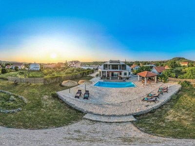 Villa Four-bedroom house with terrace Vrpolje, Šibenik K-21843 - Outdoor photo 3