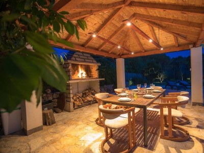 Villa Four-bedroom house with terrace Vrpolje, Šibenik K-21843 - Outdoor photo 49