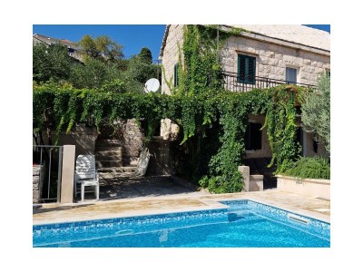 Holiday house Two bedroom house with terrace and sea view Selca, Brač K-22845 - Outdoor photo 3