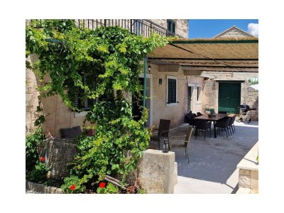 Holiday house Two bedroom house with terrace and sea view Selca, Brač K-22845 - Outdoor photo 23