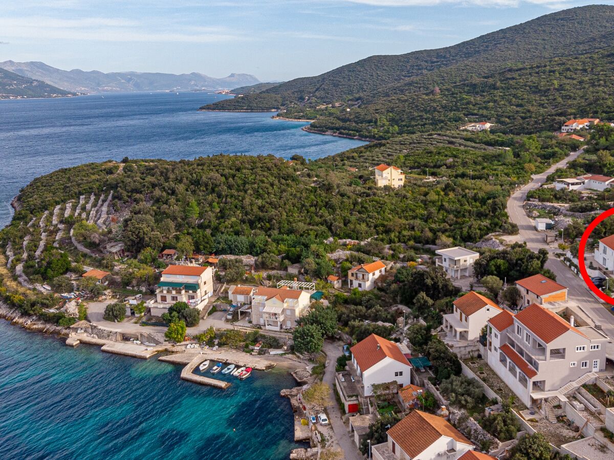 Apartment One bedroom apartment with terrace and sea view Kneža, Korčula A-21863-a - Outdoor photo 2