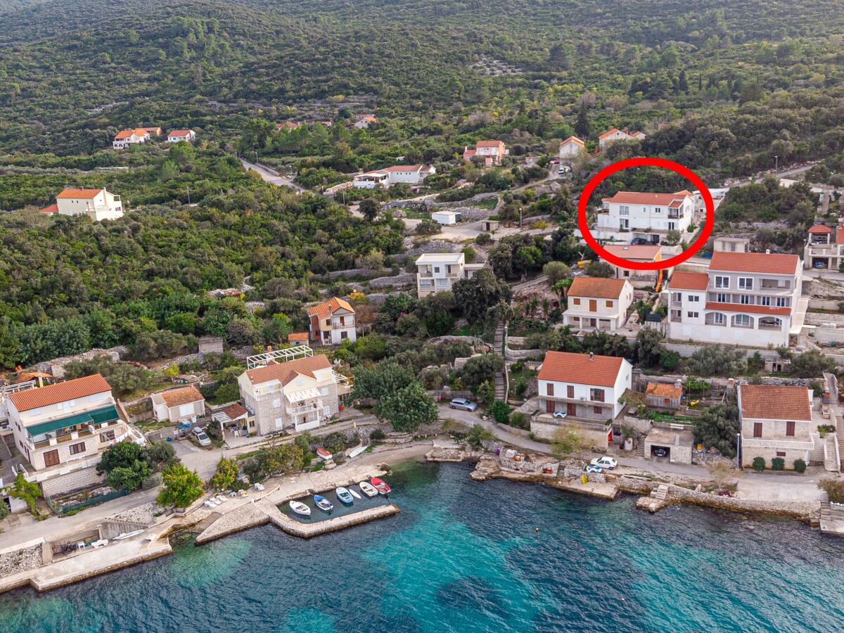 Apartment One bedroom apartment with terrace and sea view Kneža, Korčula A-21863-a - Outdoor photo 3