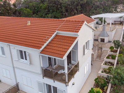 Apartment One bedroom apartment with terrace and sea view Kneža, Korčula A-21863-a - Outdoor photo 6