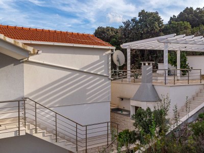 Apartment One bedroom apartment with terrace and sea view Kneža, Korčula A-21863-a - Outdoor photo 12