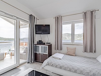 Apartment One bedroom apartment with terrace and sea view Kneža, Korčula A-21863-a - Outdoor photo 18