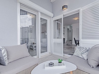 Apartment One bedroom apartment with terrace and sea view Kneža, Korčula A-21863-a - Outdoor photo 34