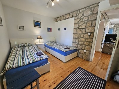 Apartment Two bedroom apartment with terrace and sea view Njivice, Krk A-23004-a - Outdoor photo 14