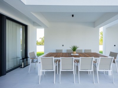 Villa Four-bedroom house with terrace and sea view Zaton, Zadar K-23511 - Outdoor photo 12