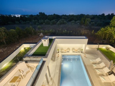 Villa Four-bedroom house with terrace and sea view Zaton, Zadar K-23511 - Outdoor photo 15