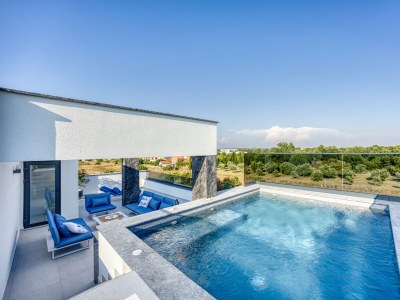 Villa Four-bedroom house with terrace and sea view Zaton, Zadar K-23511 - Outdoor photo 63