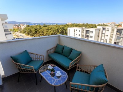 Apartment Two bedroom apartment with terrace and sea view Zadar A-23525-a - Outdoor photo 24
