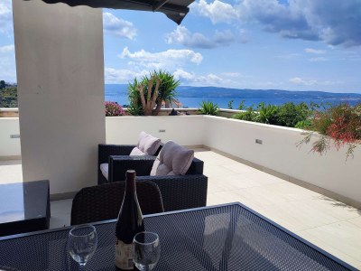 Apartment Three bedroom apartment with terrace and sea view Dugi Rat, Omiš A-23115-a - Outdoor photo 18