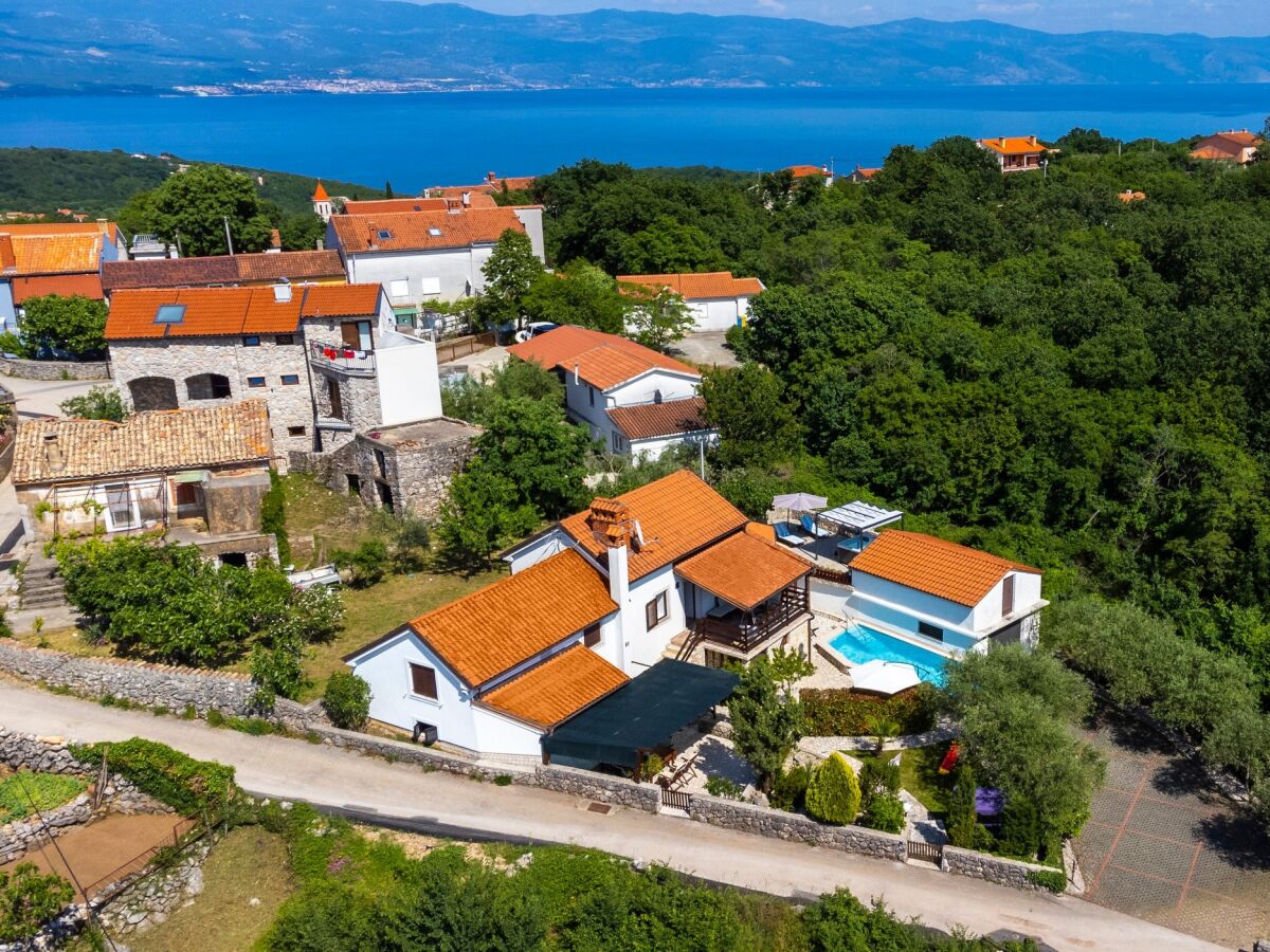 Holiday house Four-bedroom house with terrace Risika, Krk K-23314