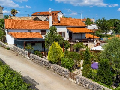 Holiday house Four-bedroom house with terrace Risika, Krk K-23314 - Outdoor photo 3