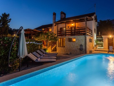 Holiday house Four-bedroom house with terrace Risika, Krk K-23314 - Outdoor photo 6