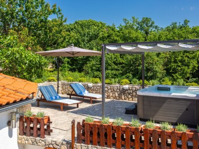 Holiday house Four-bedroom house with terrace Risika, Krk K-23314 - Outdoor photo 7