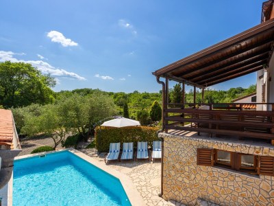 Holiday house Four-bedroom house with terrace Risika, Krk K-23314 - Outdoor photo 10