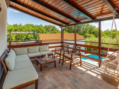 Holiday house Four-bedroom house with terrace Risika, Krk K-23314 - Outdoor photo 43