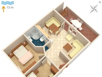 Apartment Two bedroom apartment near beach Kraj, Pašman A-334-a - Outdoor photo 41