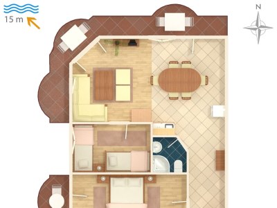 Apartment Two bedroom apartment near beach Kraj, Pašman A-334-b - Outdoor photo 51