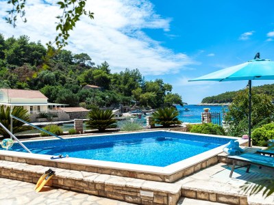 Holiday house Comfortable and spacious house near beach Gršćica, Korčula K-23487 - Outdoor photo 7