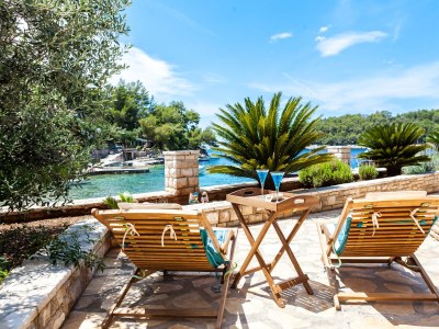 Holiday house Comfortable and spacious house near beach Gršćica, Korčula K-23487 - Outdoor photo 8