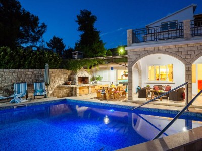 Holiday house Comfortable and spacious house near beach Gršćica, Korčula K-23487 - Outdoor photo 15