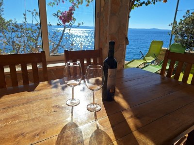 Holiday house Two bedroom house near beach Cove Medvidina, Hvar K-23709 in Gdinj - Holiday house