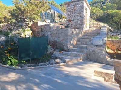 Holiday house Two bedroom house near beach Cove Medvidina, Hvar K-23709 - Outdoor photo 22